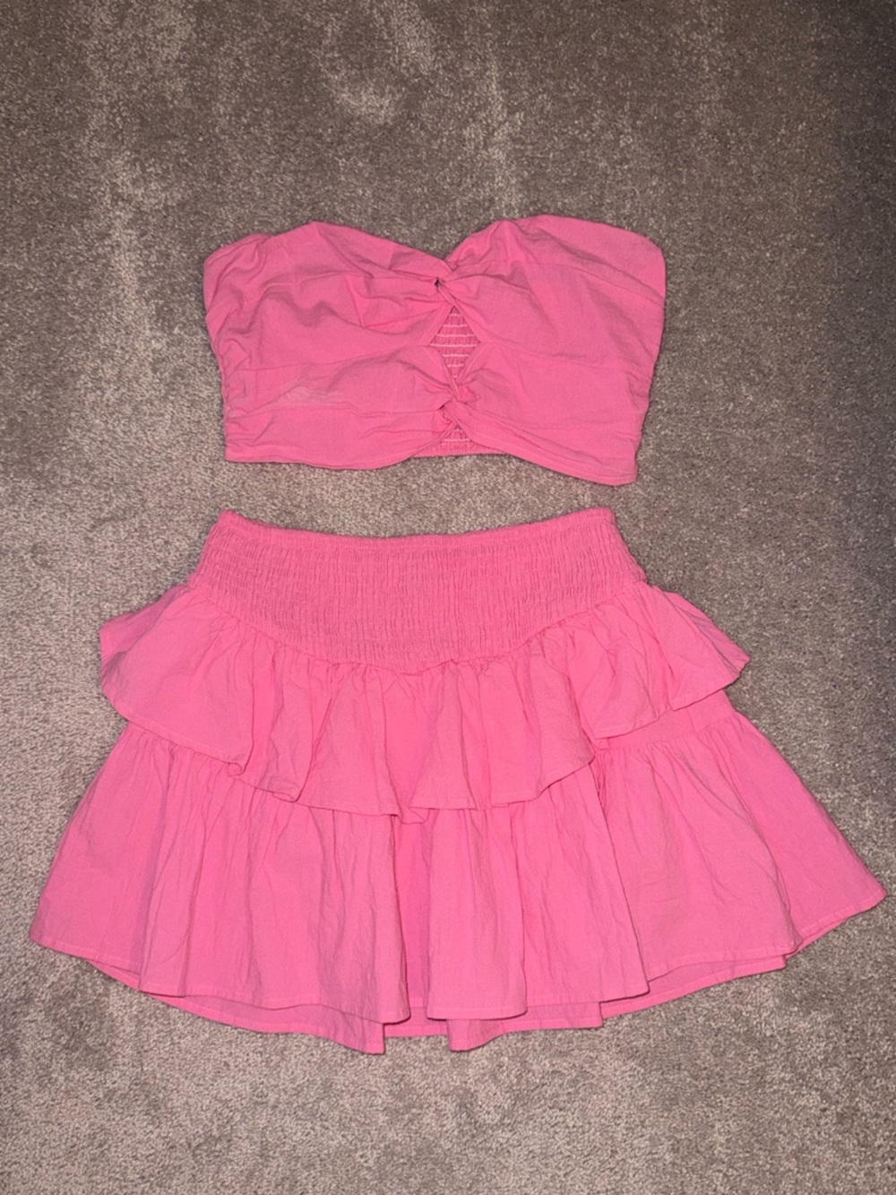 Pink Skirt Set - Picture 3 of 7